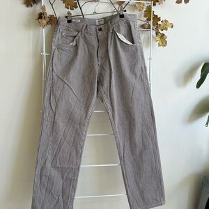 Todd Snyder brown hickory striped work pants in size 32